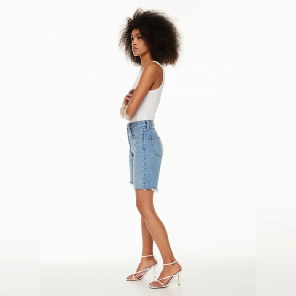ARITZIA DENIM FORUM the yoko long jean  short 24